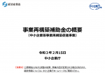 ホームページ制作にも活用できる事業再構築補助金の概要
