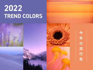 2022年のトレンドカラーとホームページ制作への活用例