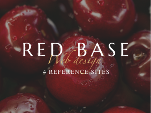 WEBデザインの参考にしたい赤色を基調としたホームページ4選