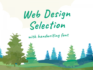 参考になる手書き文字を使ったWEBデザイン4選