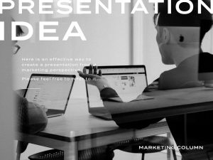 マーケティング視点で考える効果的なプレゼンテーションの作り方